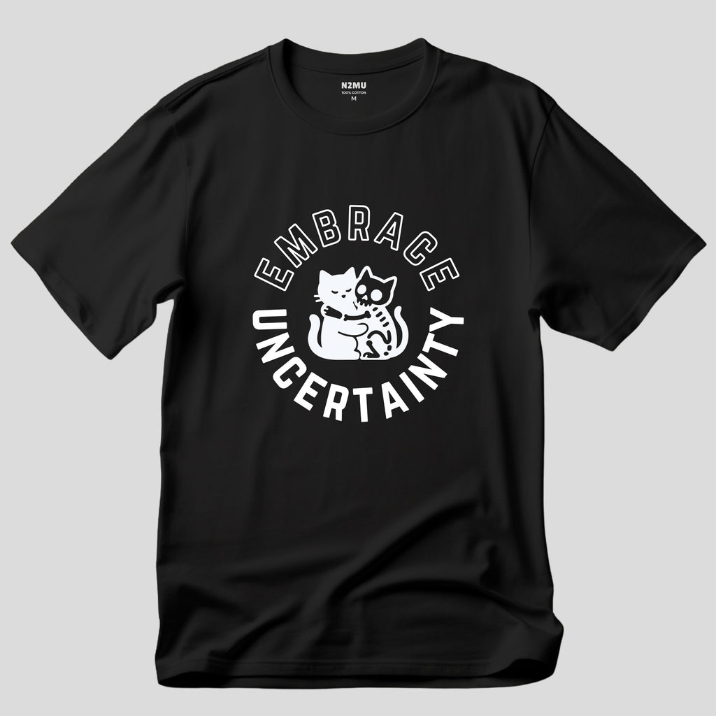 Embrace Uncertainty - Cats - Unisex Regular T-shirt