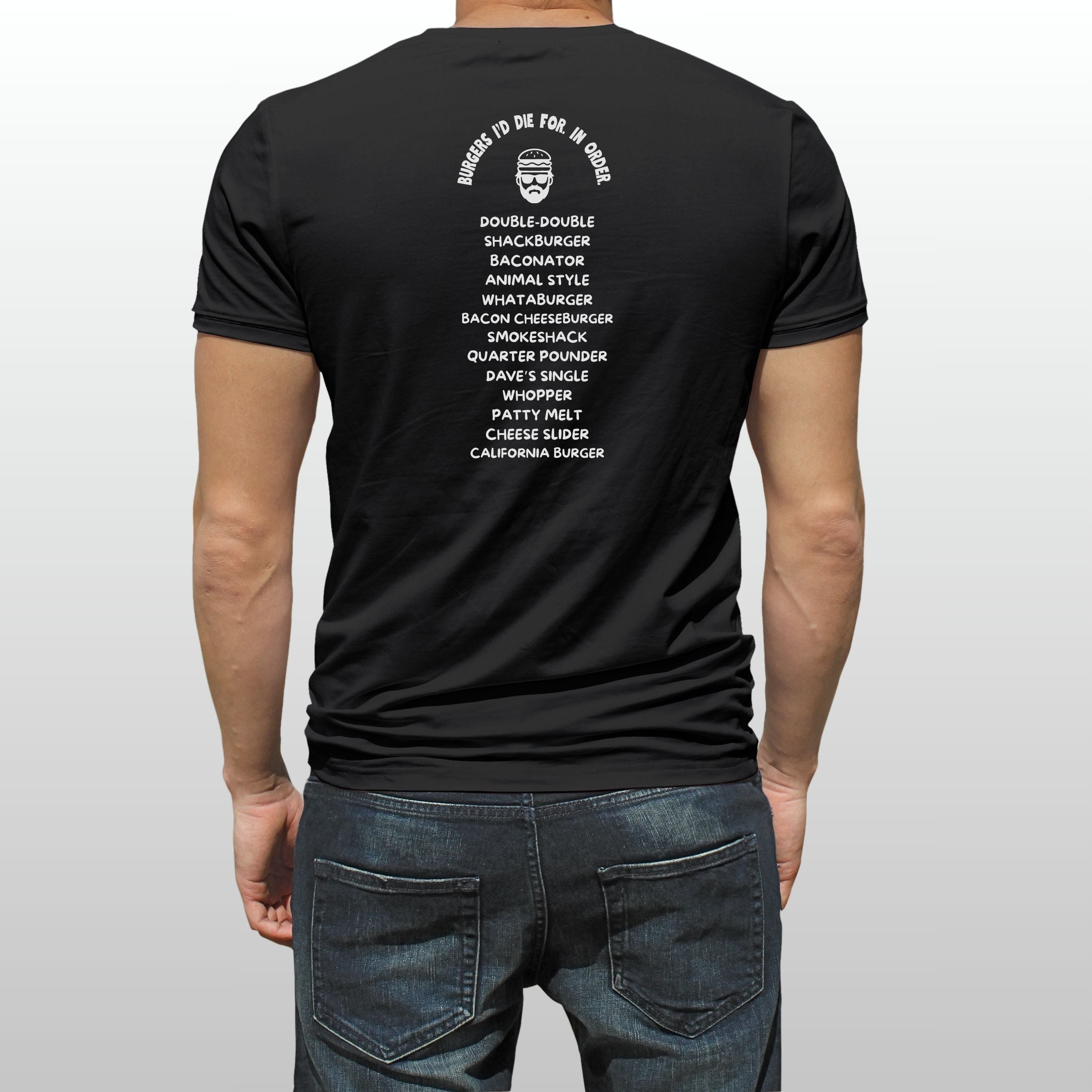 Burgers List - Burgernaut - Funny Print Unisex Regular T-shirt