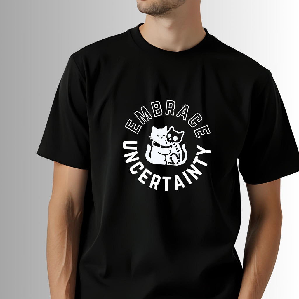 Embrace Uncertainty - Cats - Unisex Regular T-shirt