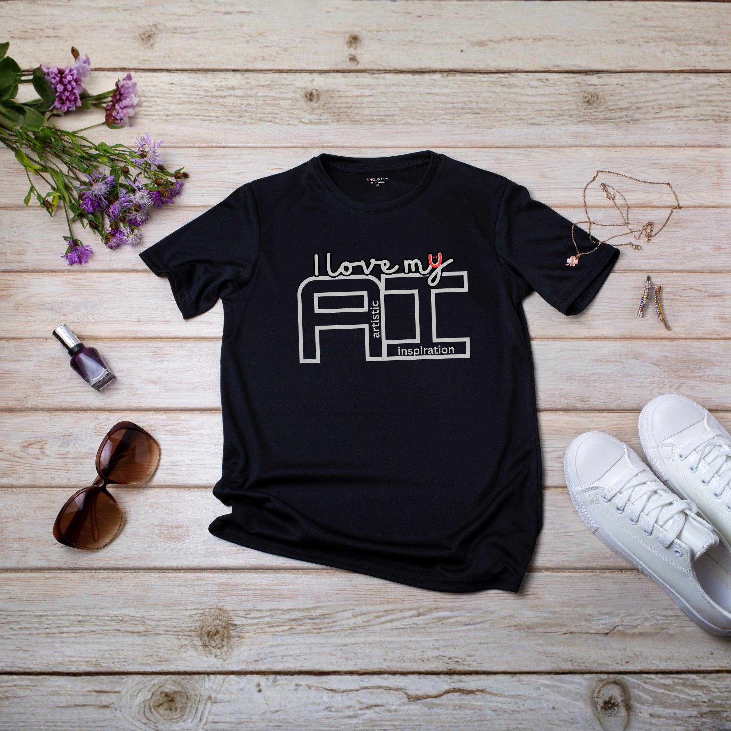 I Love My AI - Unisex Graphic T-Shirt