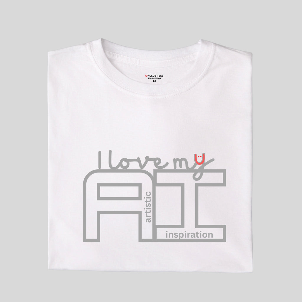 I Love My AI - Unisex Graphic T-Shirt