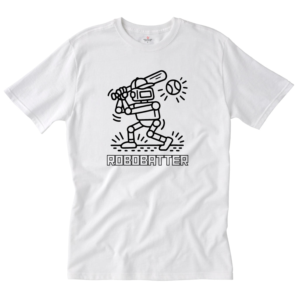 RoboBatter -  Funny Print Unisex Regular T-Shirt